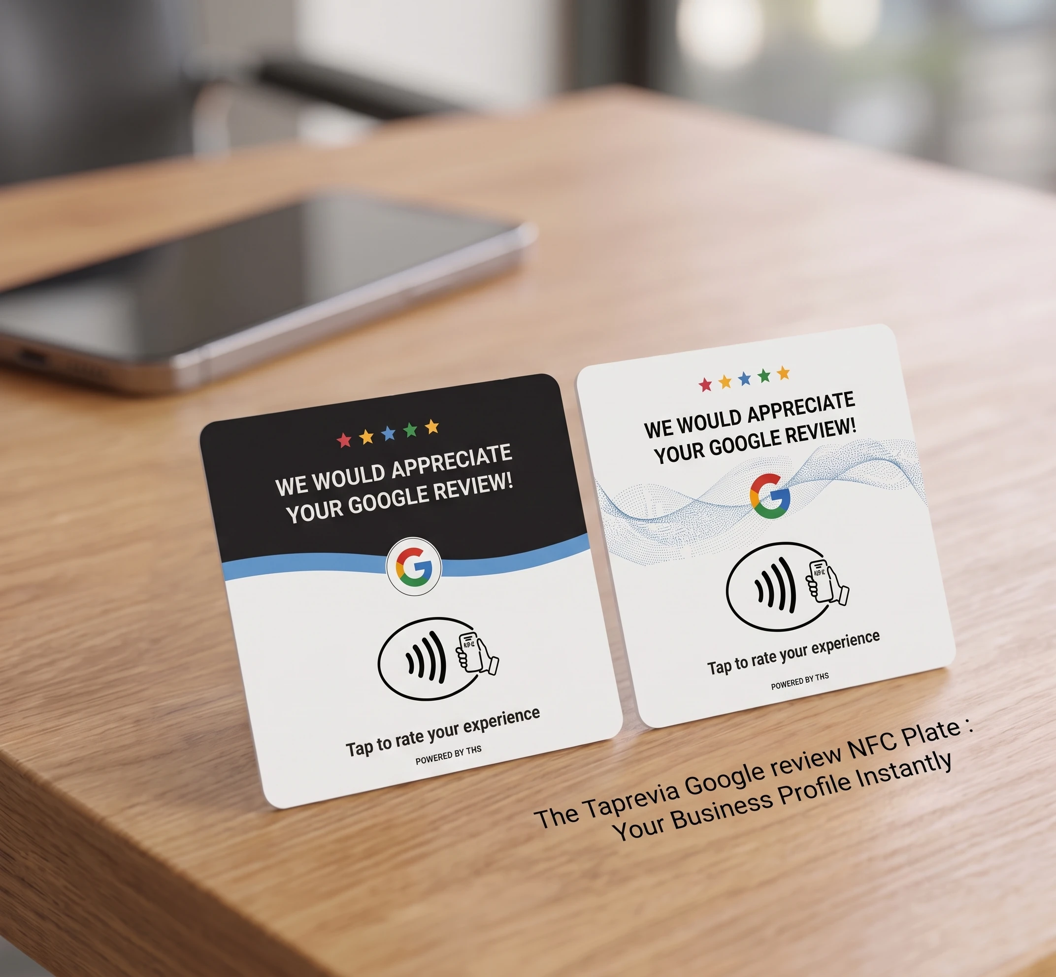 Google Review NFC Plate